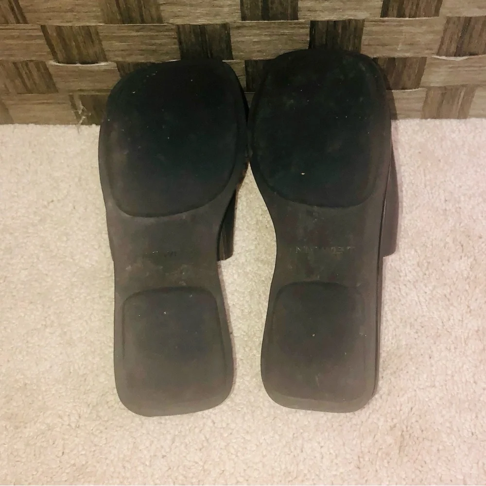 Nine West Brown Floral Mules - Picture 4 of 4